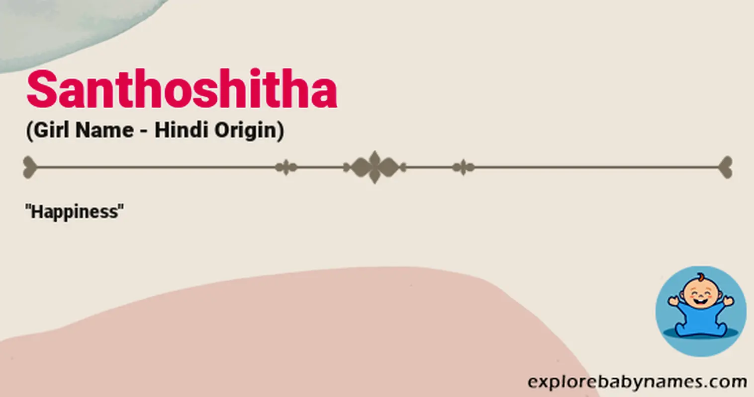 Meaning of Santhoshitha