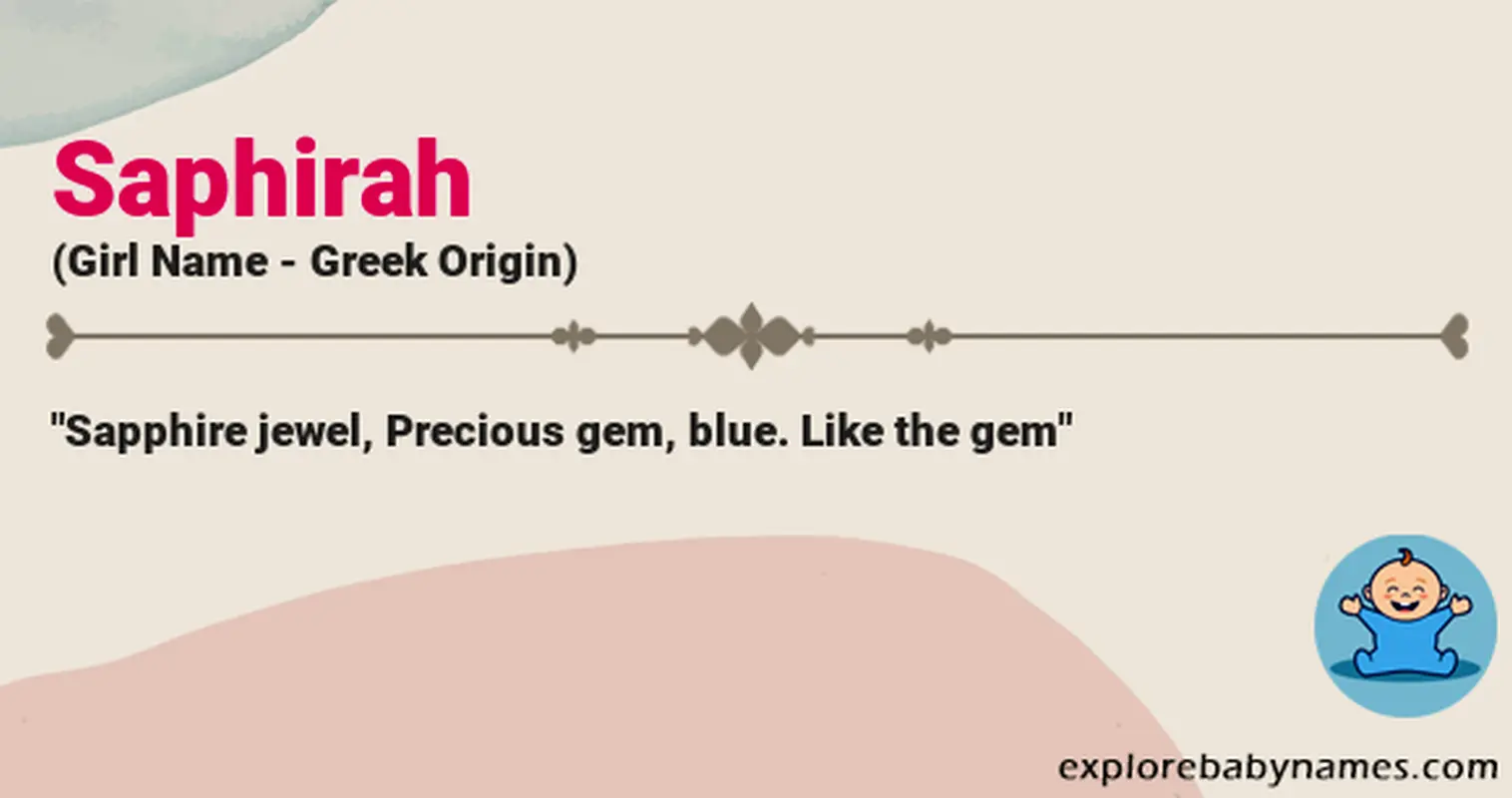 Meaning of Saphirah
