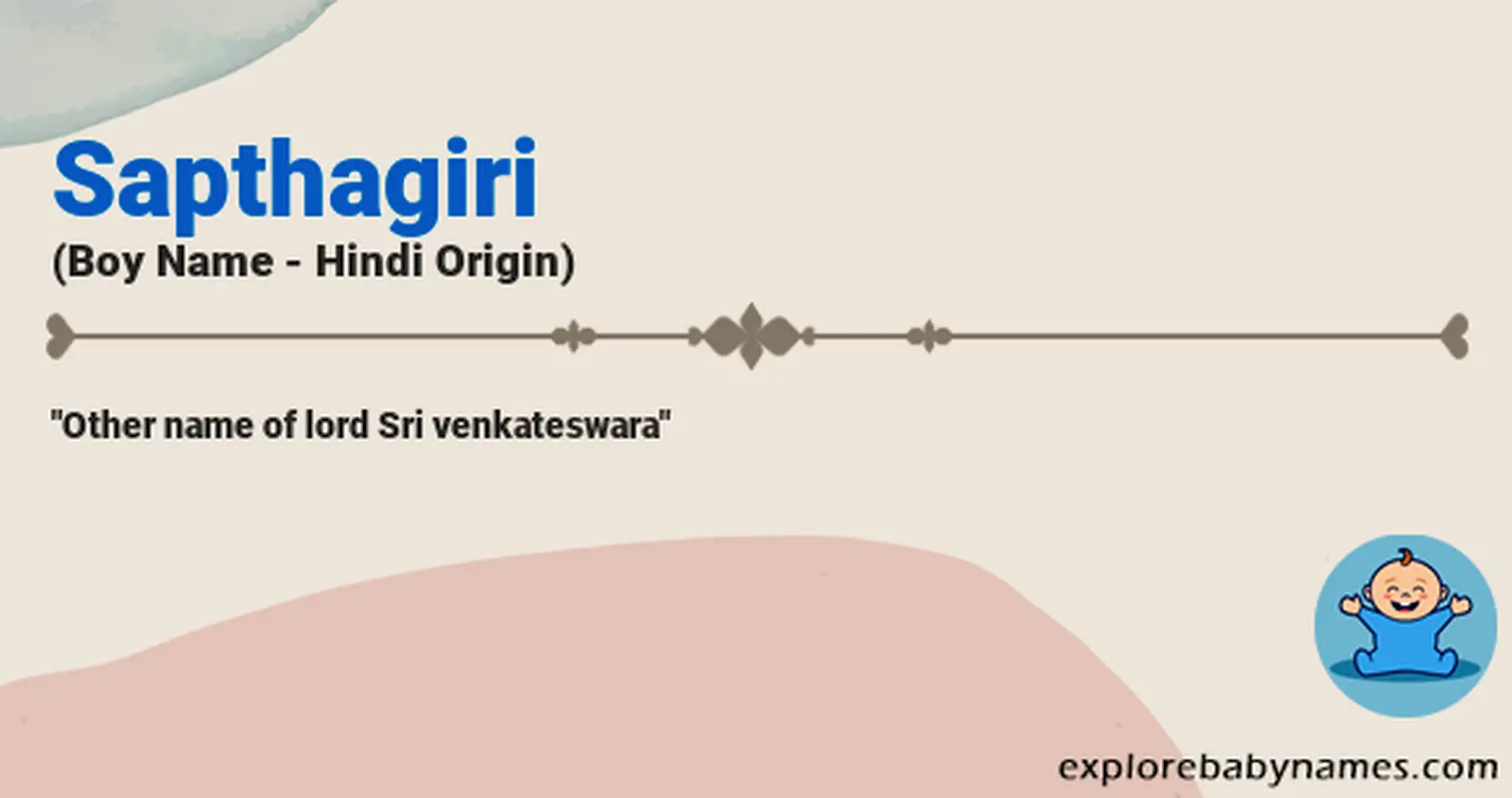 Meaning of Sapthagiri