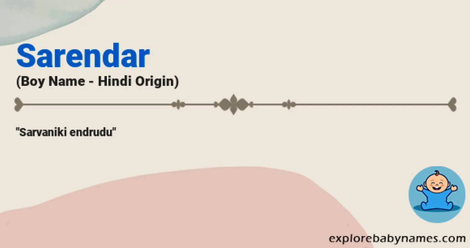 Meaning of Sarendar