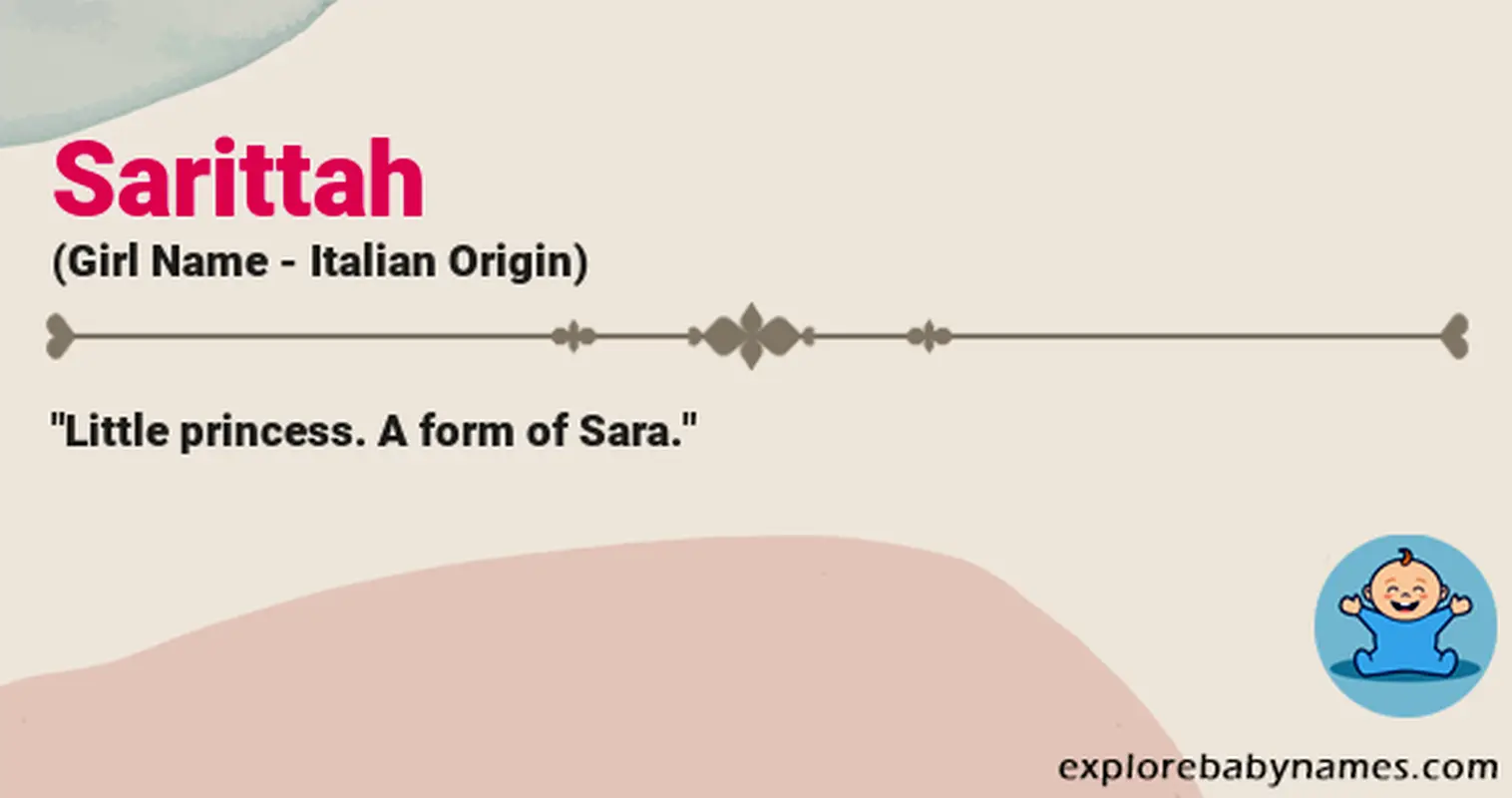 Meaning of Sarittah
