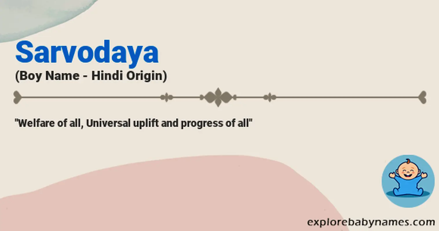 Meaning of Sarvodaya
