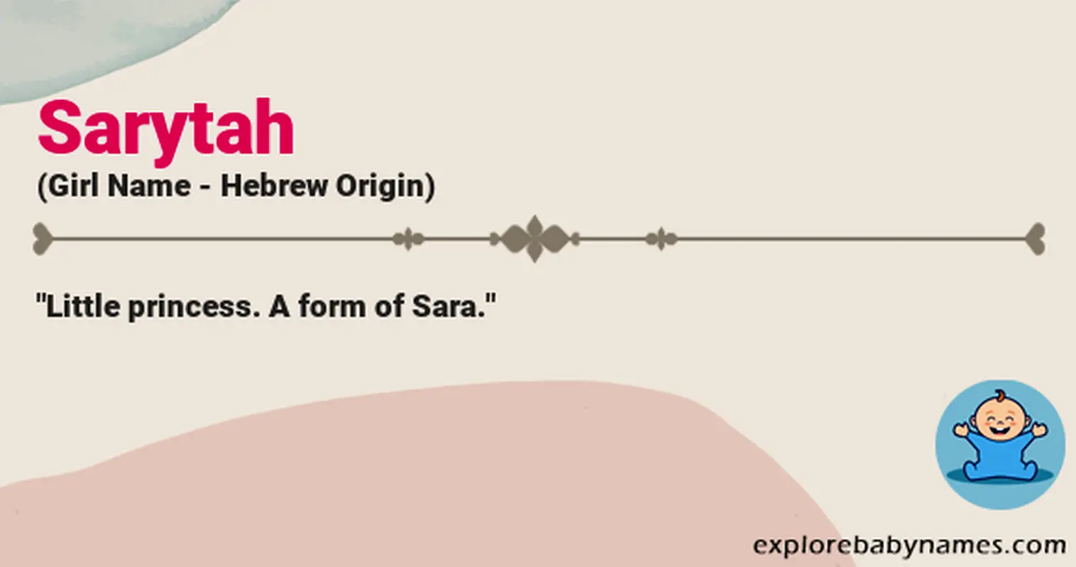 Meaning of Sarytah