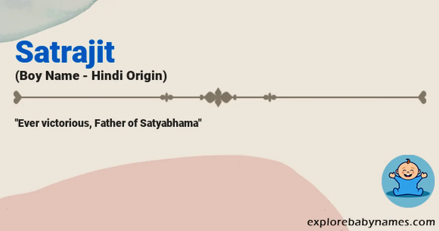 Meaning of Satrajit
