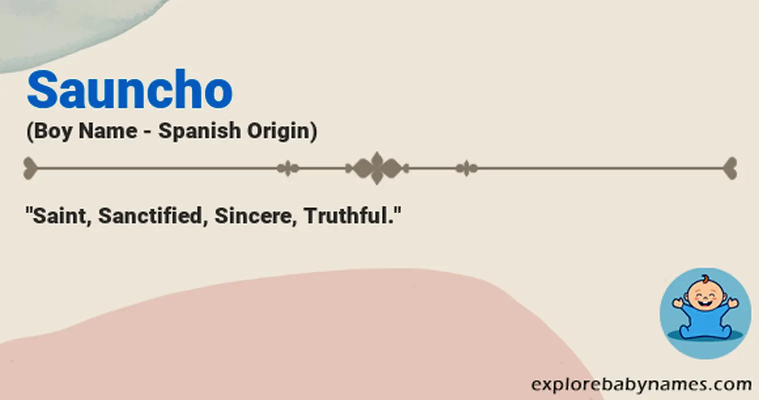 Meaning of Sauncho