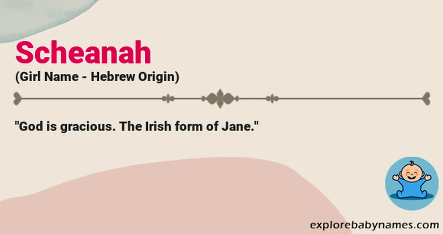 Meaning of Scheanah