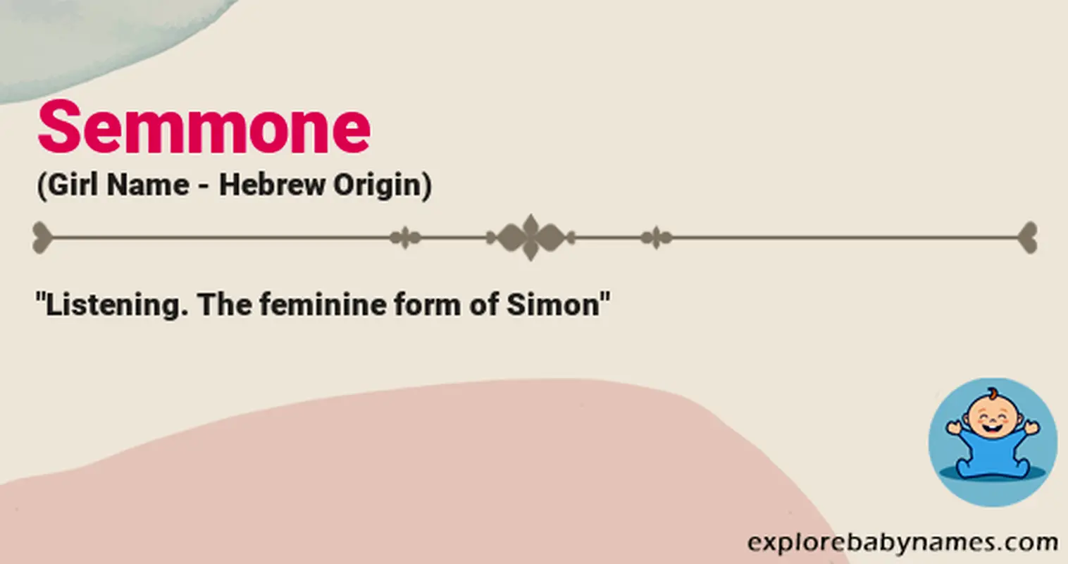 Meaning of Semmone