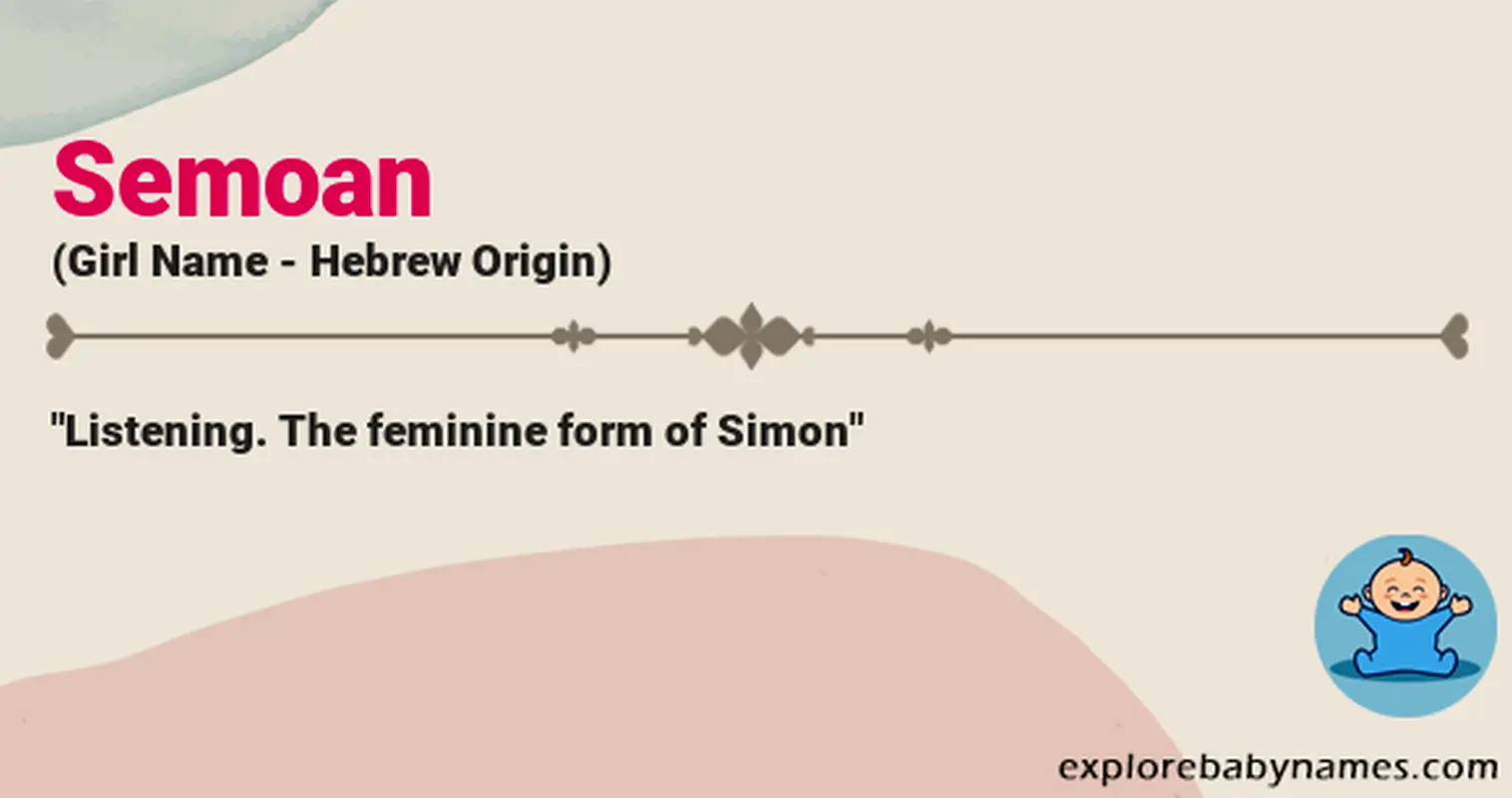 Meaning of Semoan