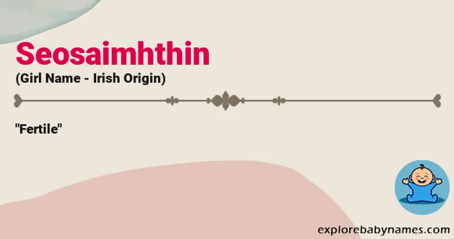 Meaning of Seosaimhthin