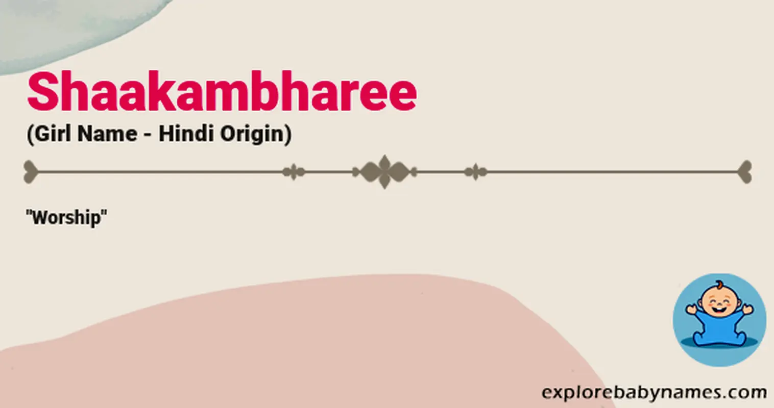Meaning of Shaakambharee