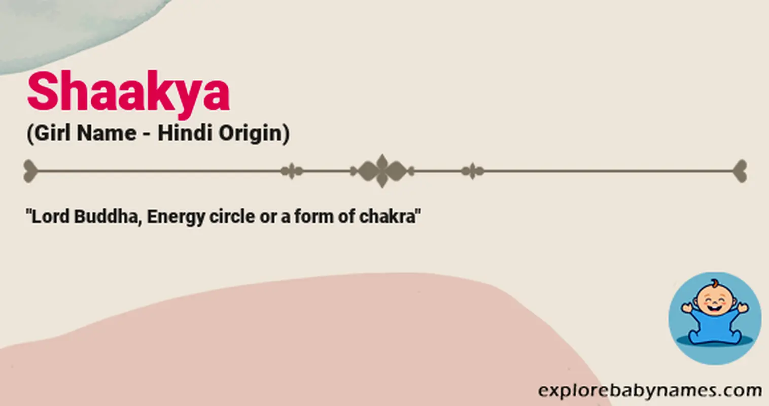 Meaning of Shaakya