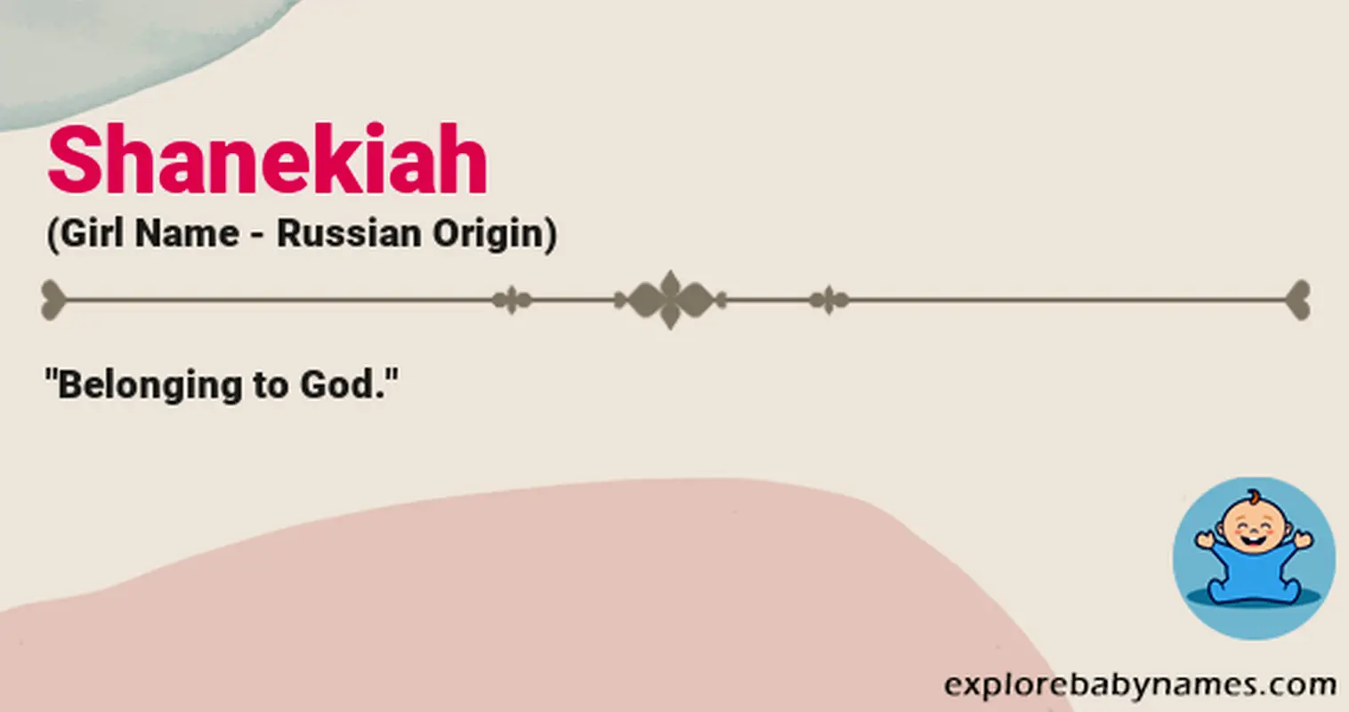 Meaning of Shanekiah