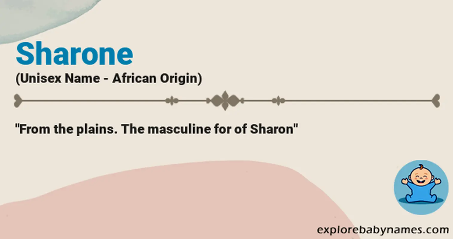 Meaning of Sharone