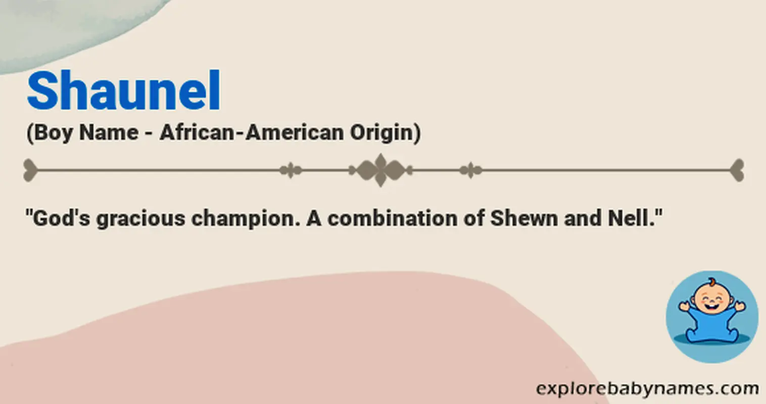 Meaning of Shaunel