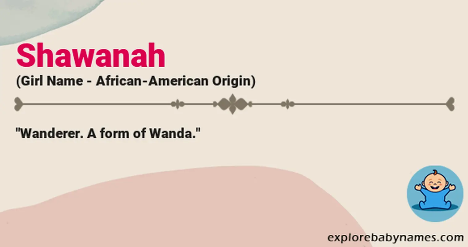 Meaning of Shawanah