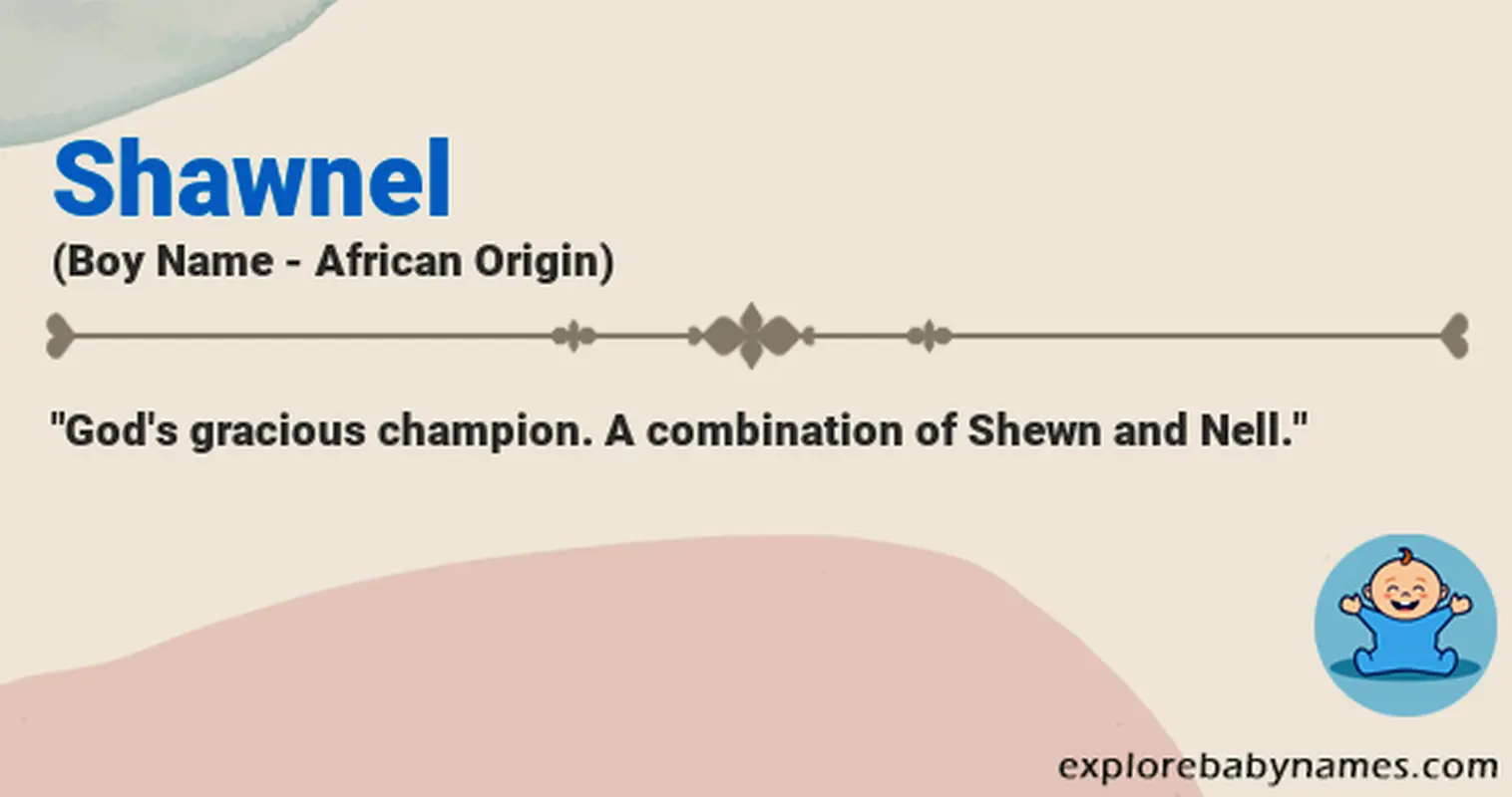 Meaning of Shawnel