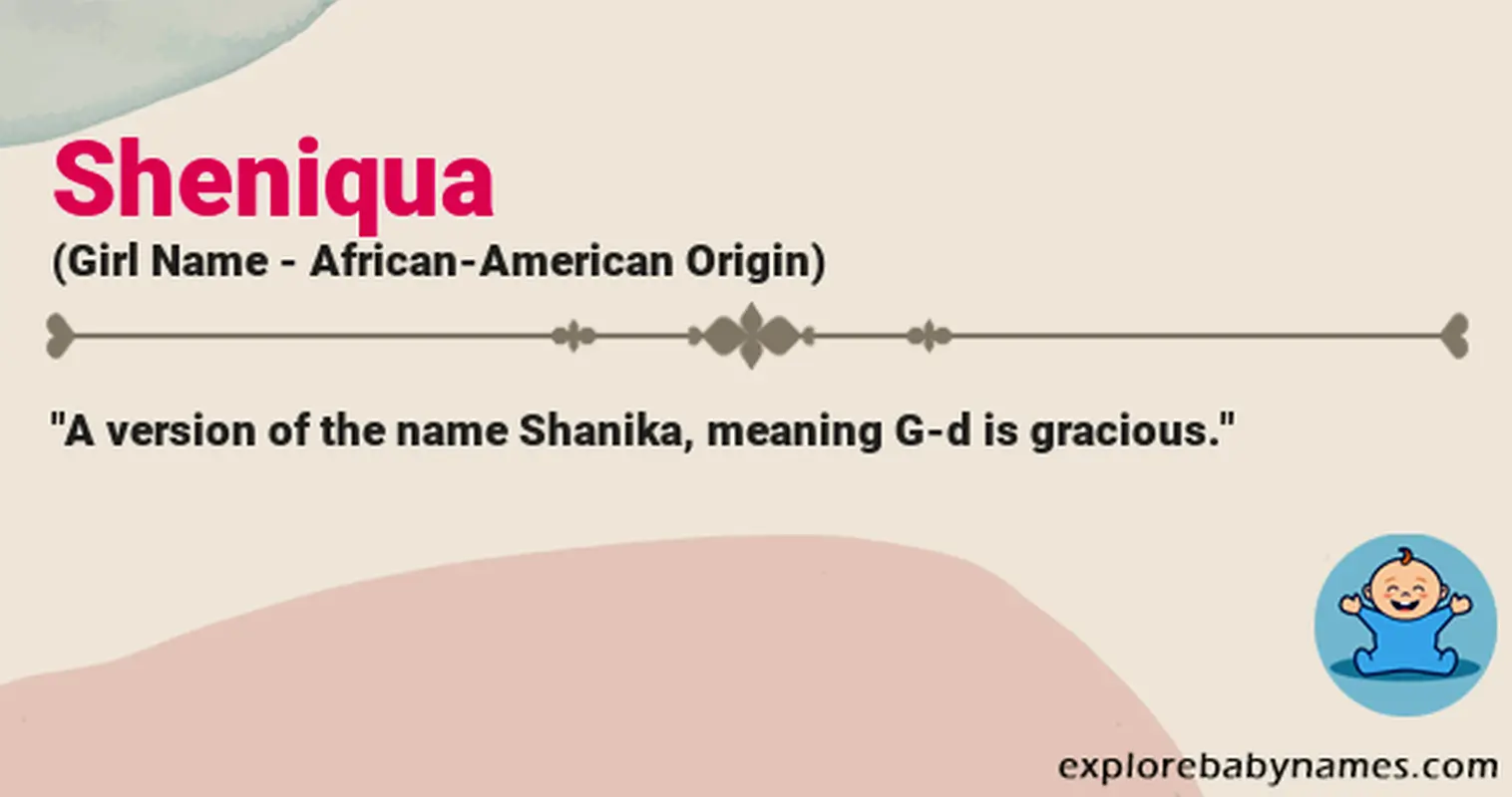 Meaning of Sheniqua