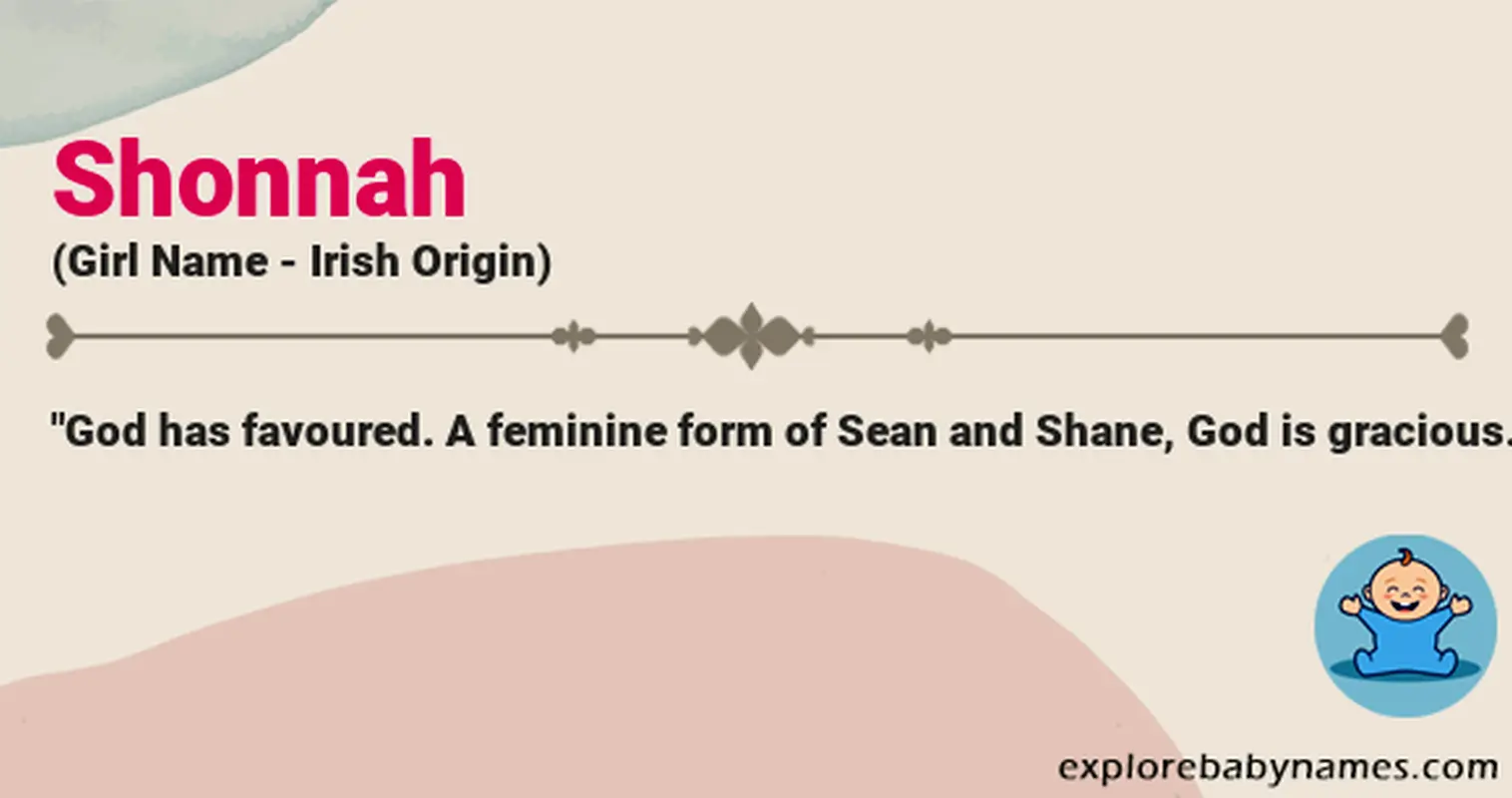 Meaning of Shonnah