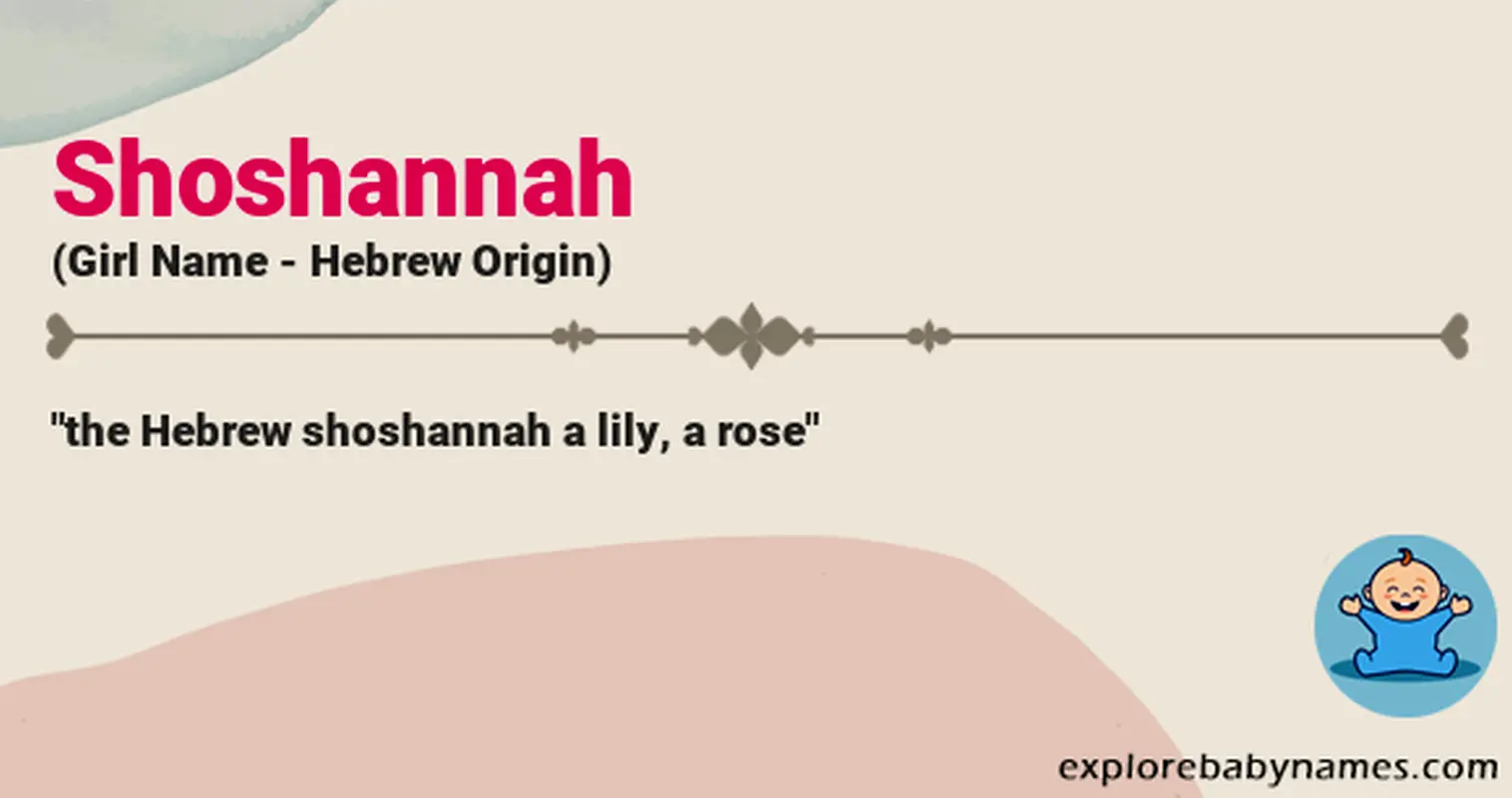 Meaning of Shoshannah