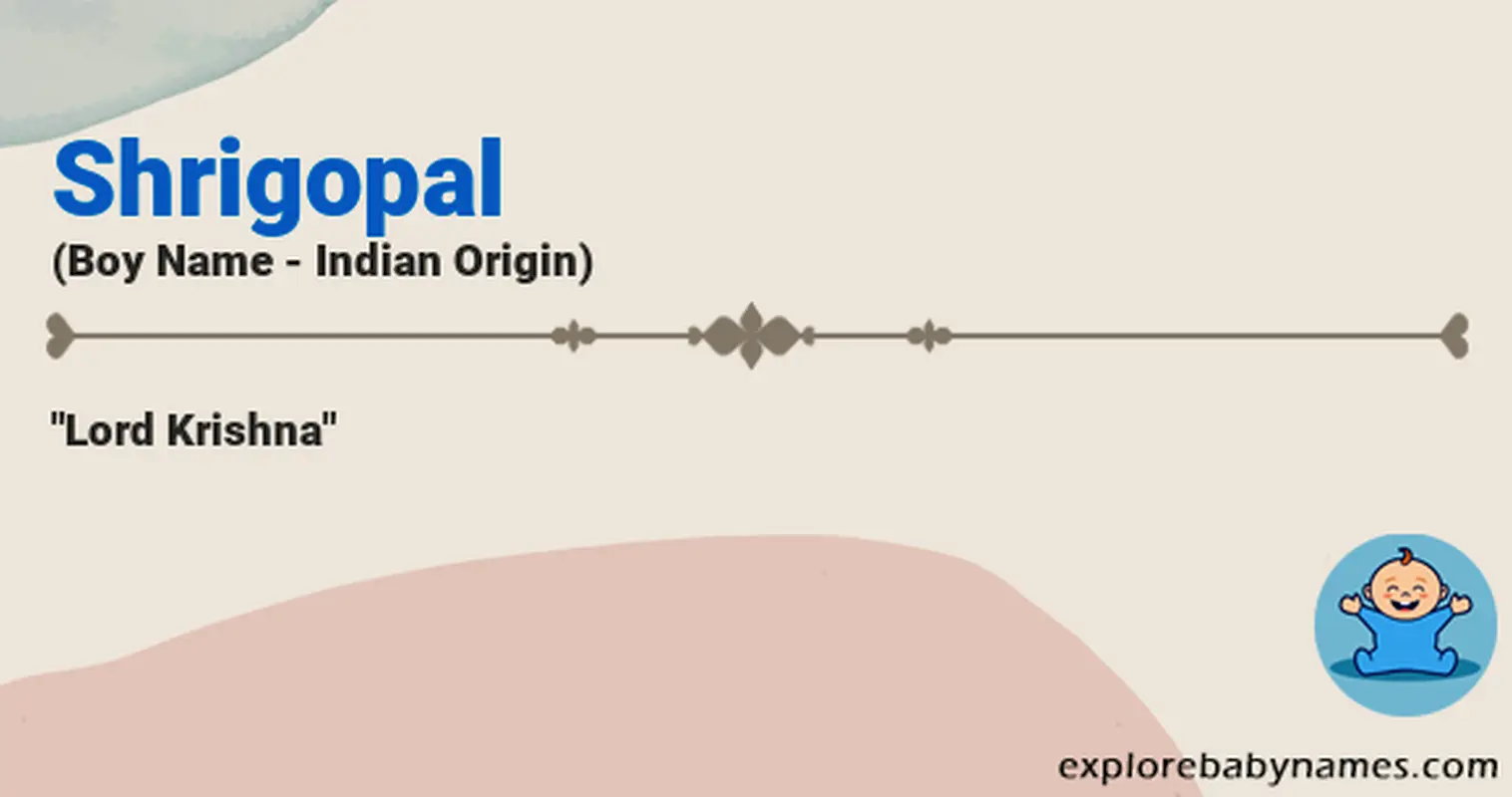 Meaning of Shrigopal