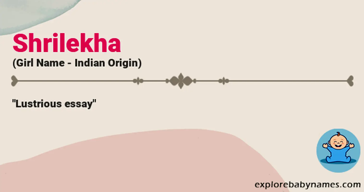 Meaning of Shrilekha