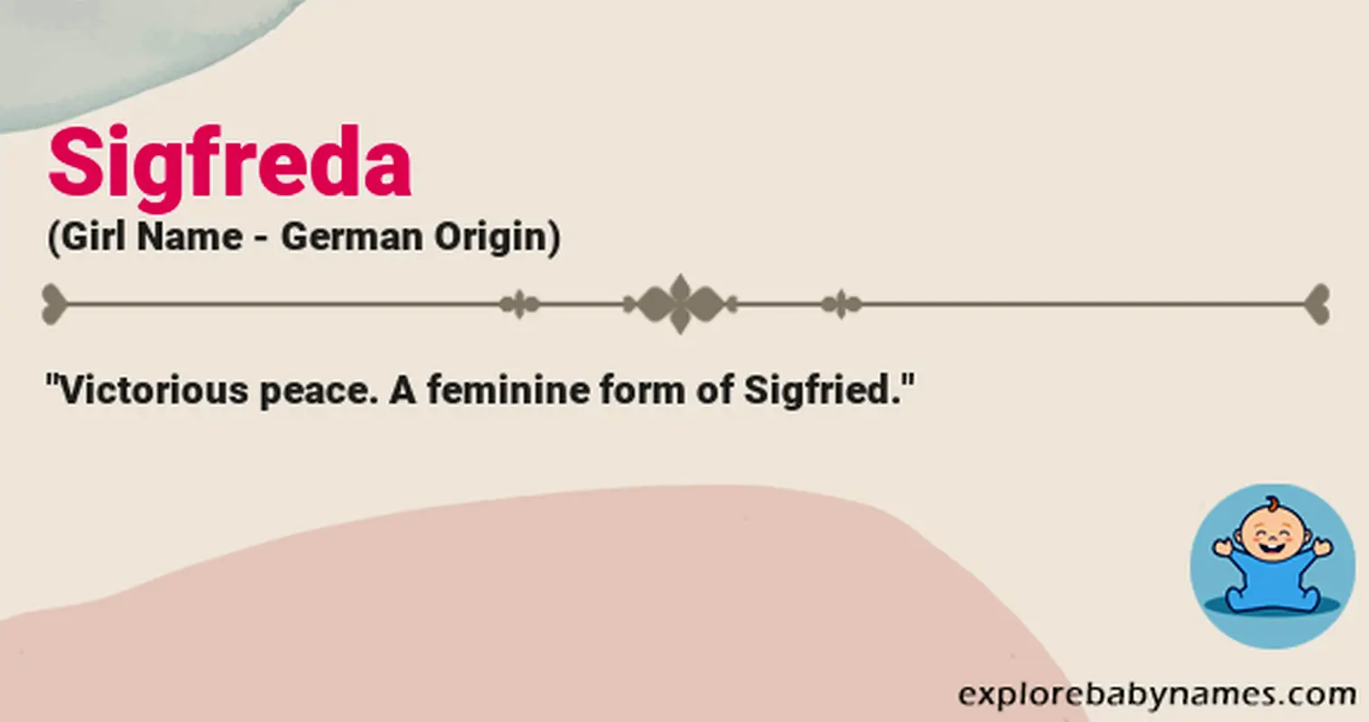 Meaning of Sigfreda