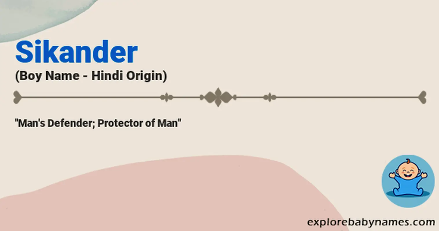 Meaning of Sikander