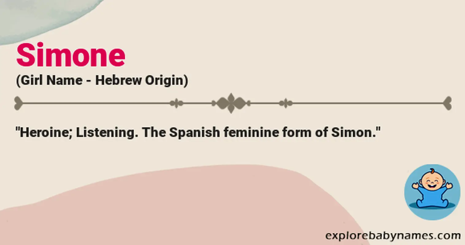 Meaning of Simone
