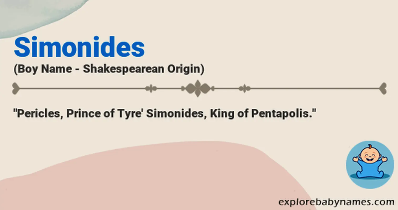 Meaning of Simonides