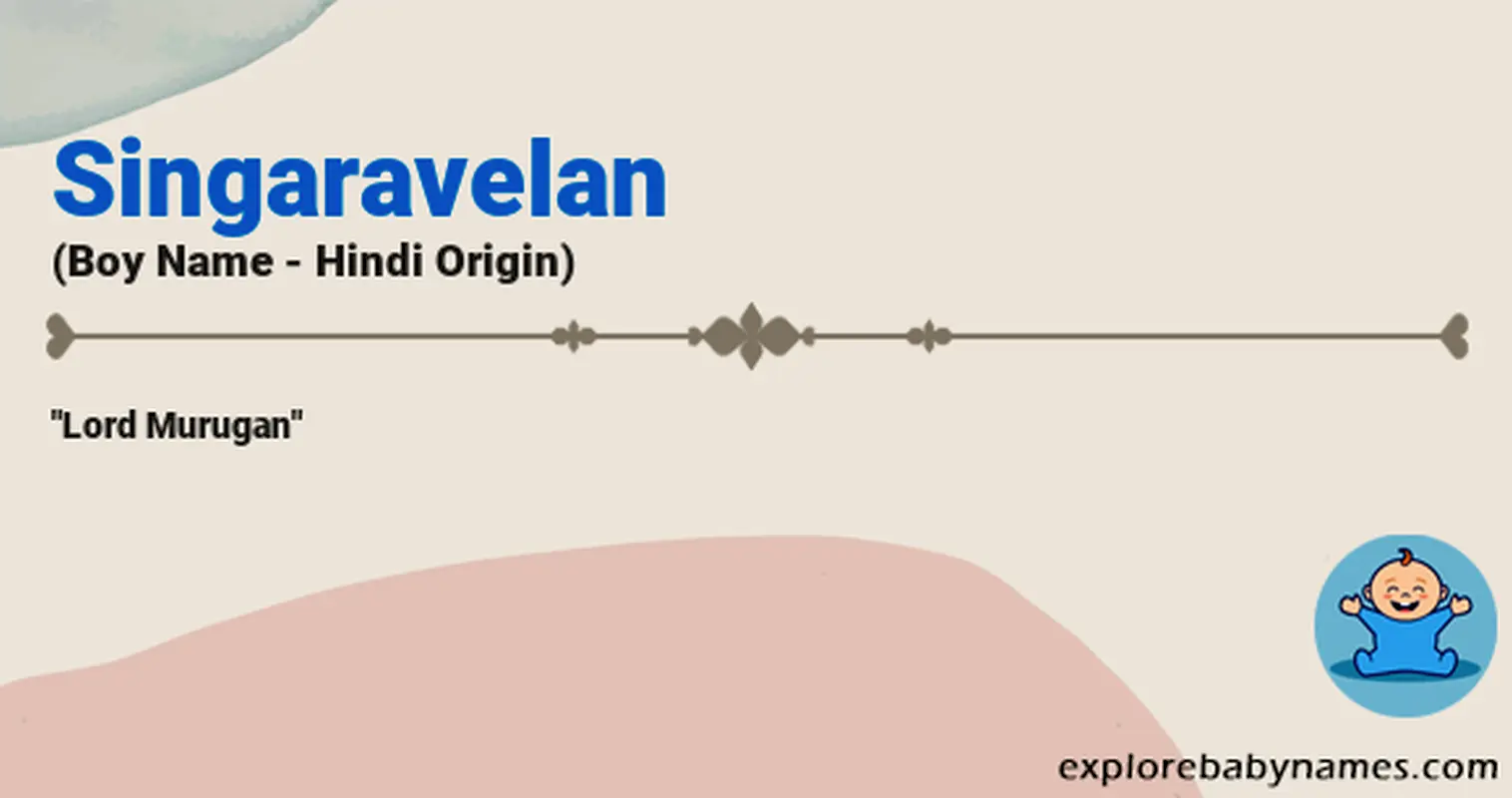 Meaning of Singaravelan