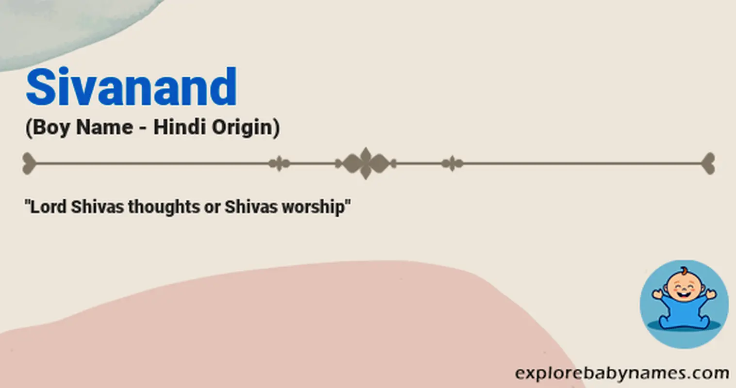 Meaning of Sivanand