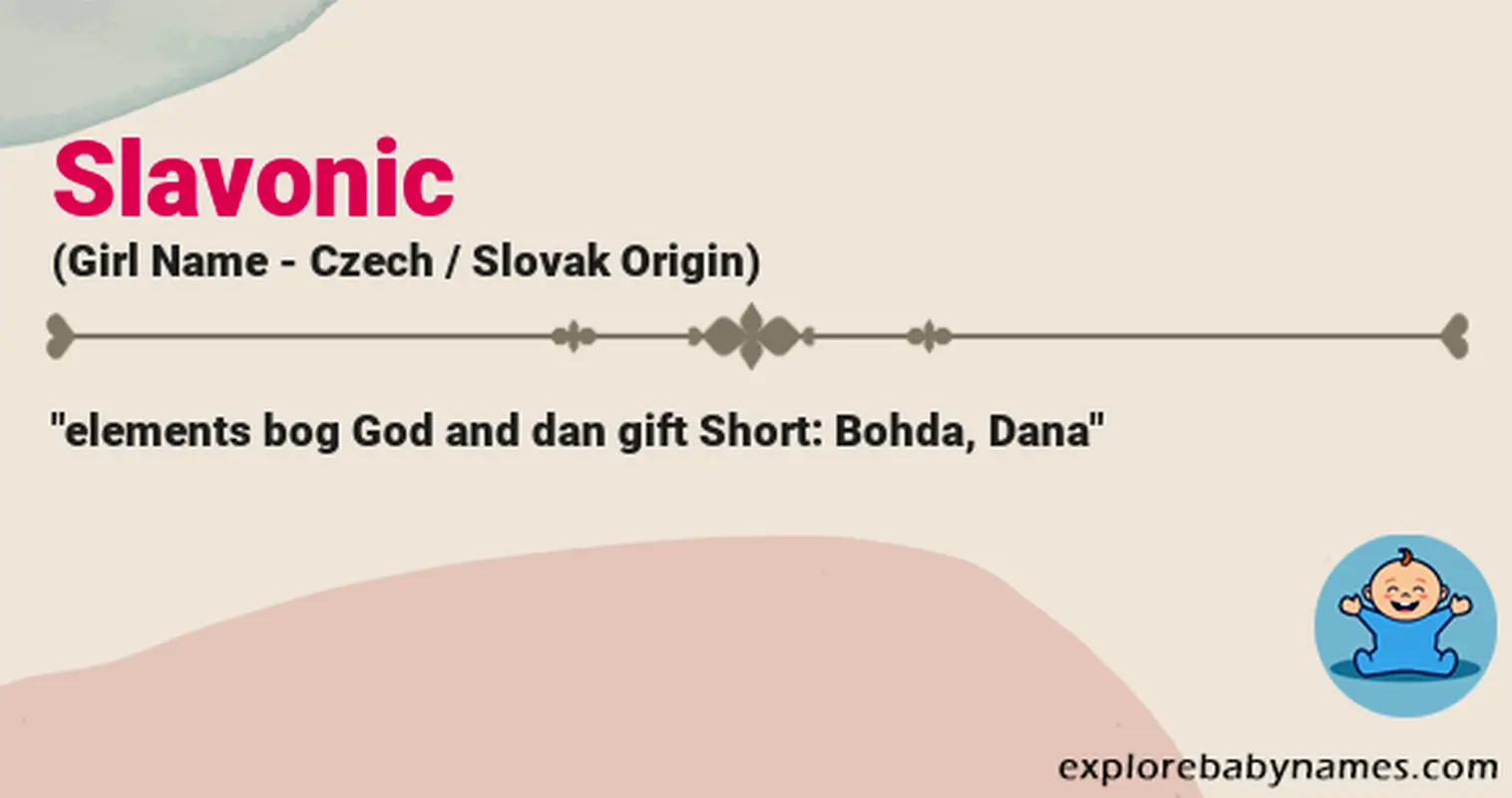 Meaning of Slavonic