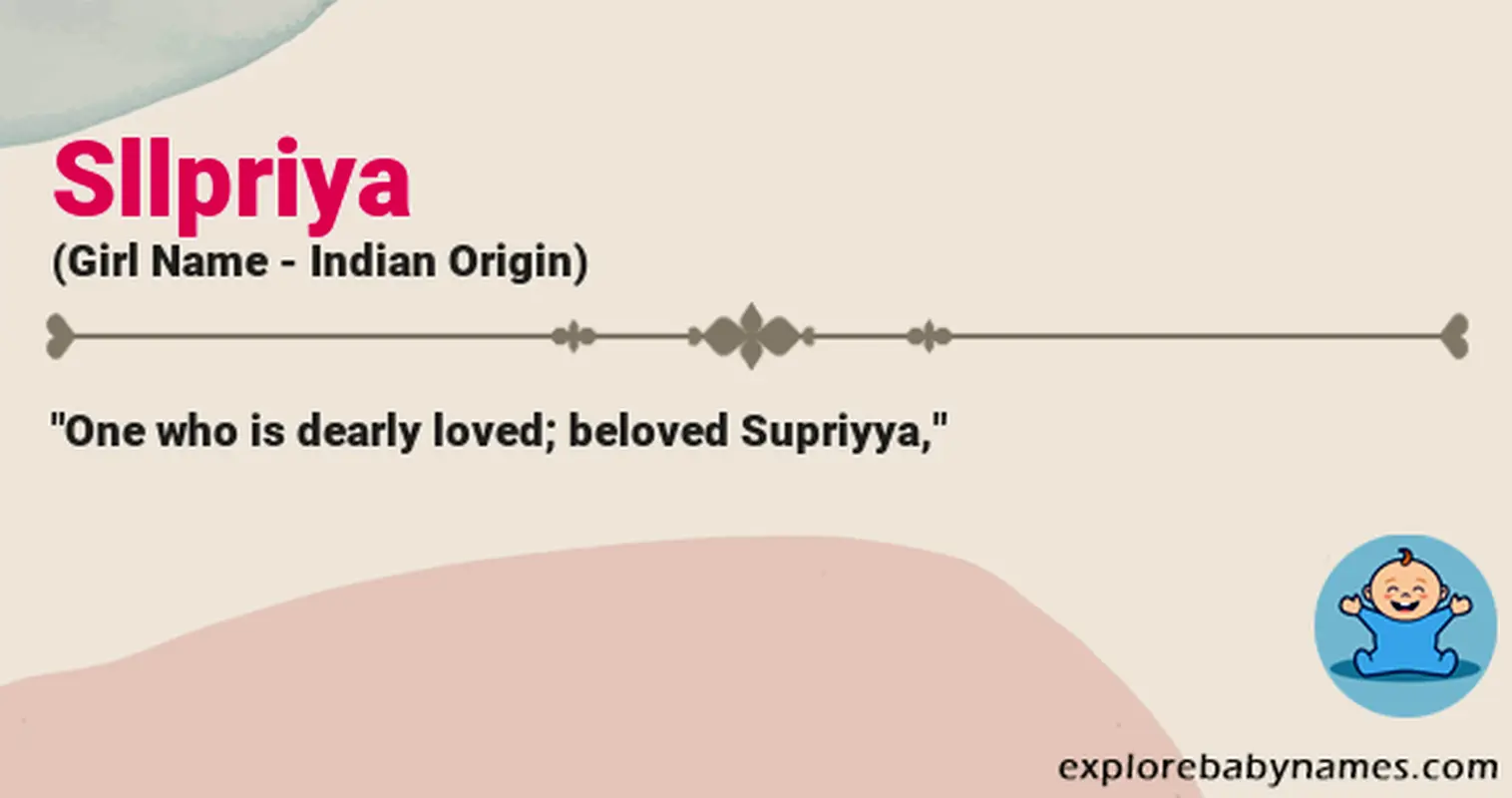 Meaning of Sllpriya