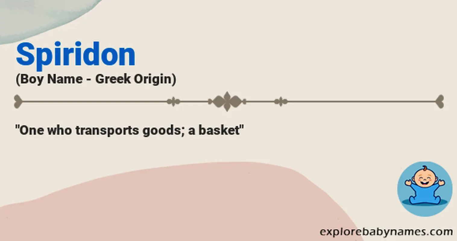 Meaning of Spiridon