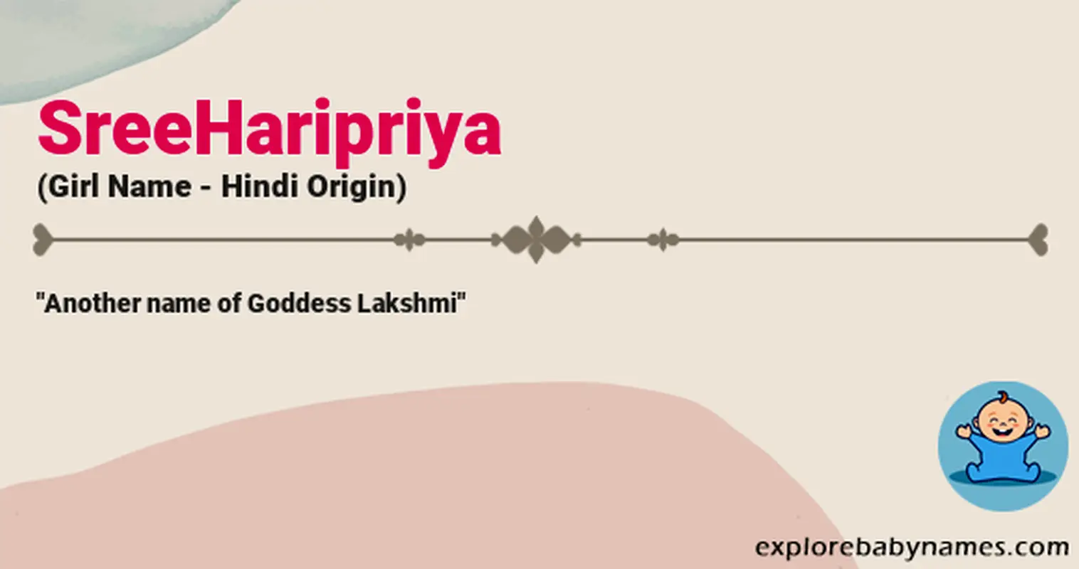 Meaning of SreeHaripriya