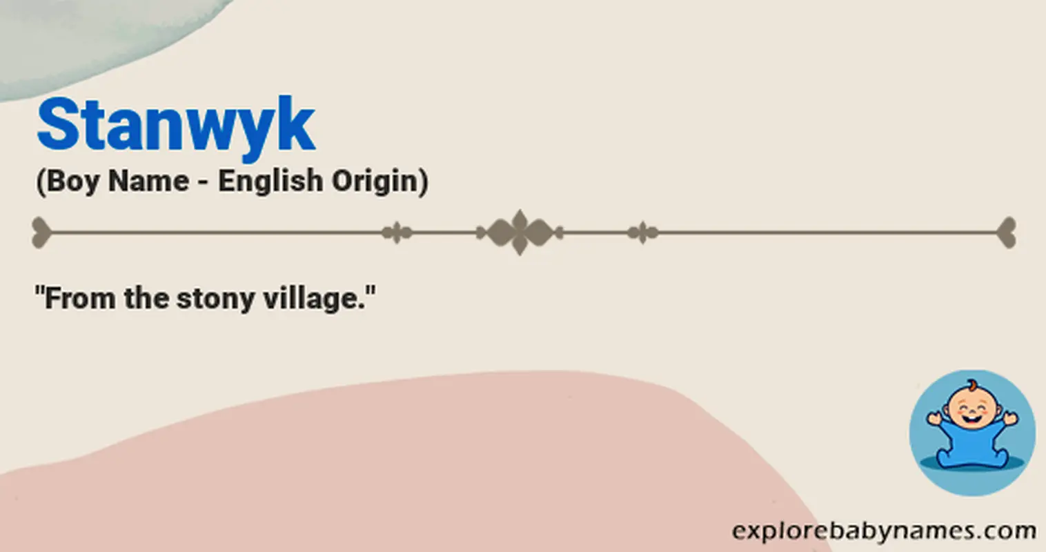 Meaning of Stanwyk