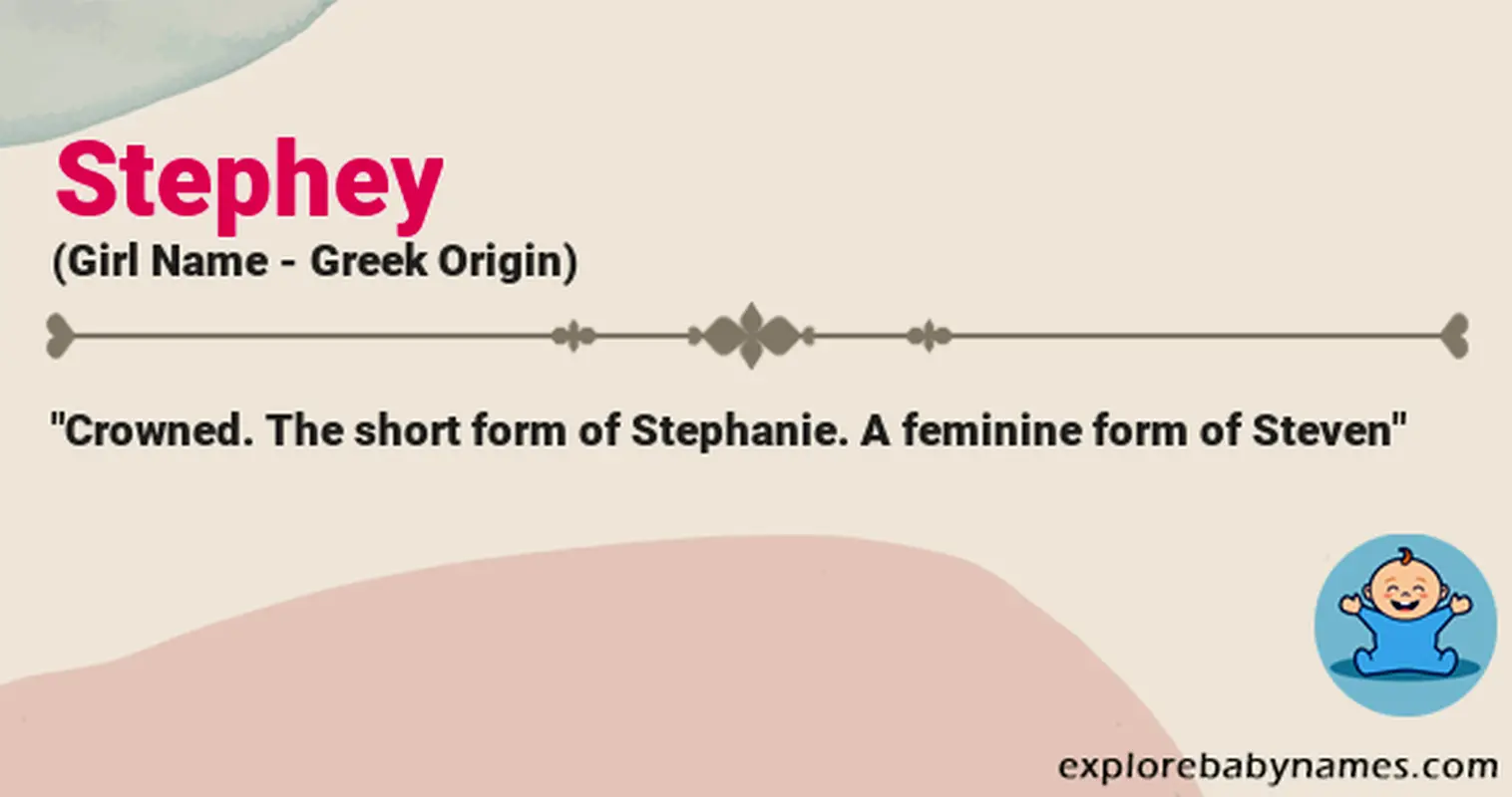 Meaning of Stephey