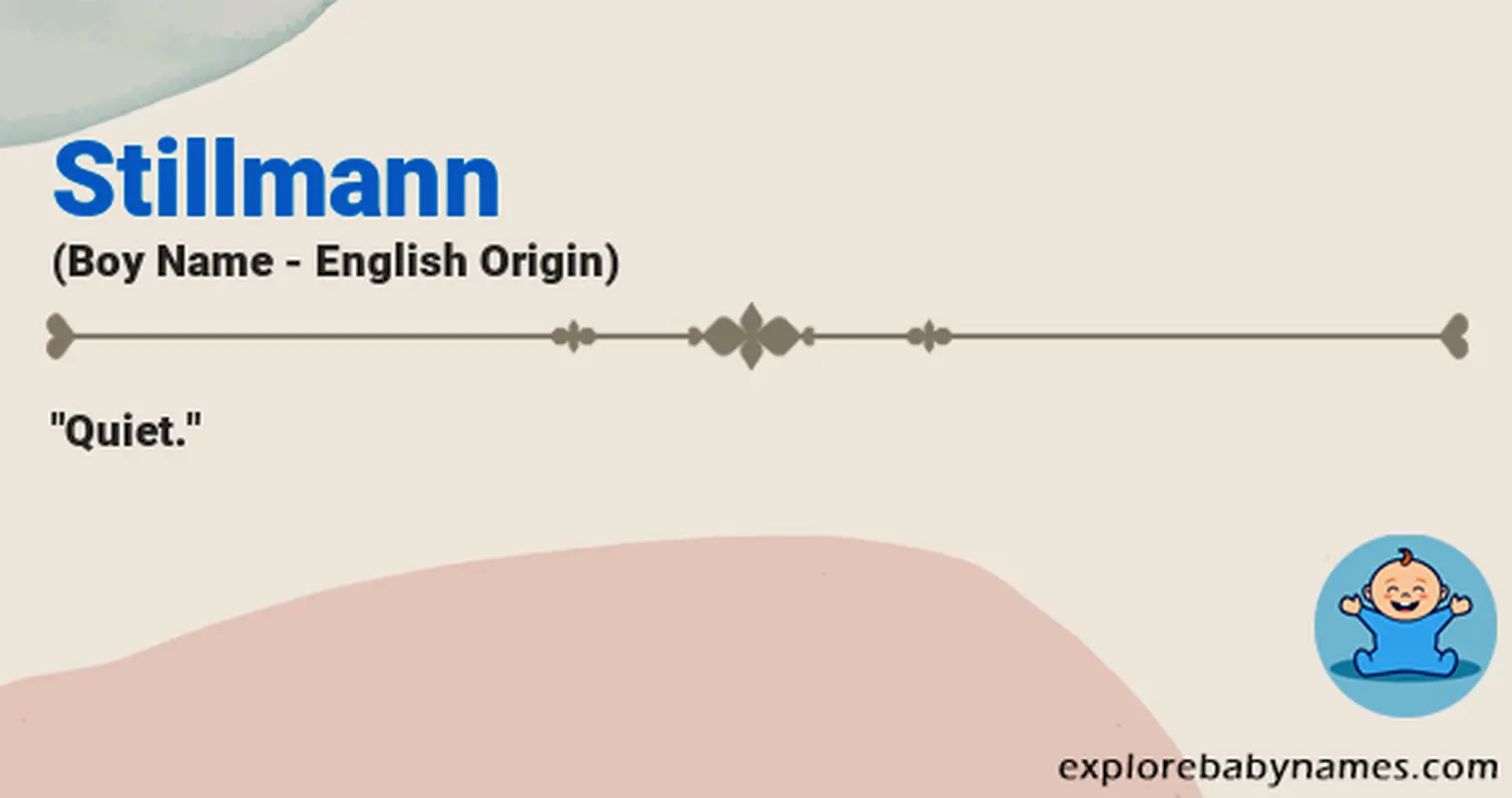 Meaning of Stillmann
