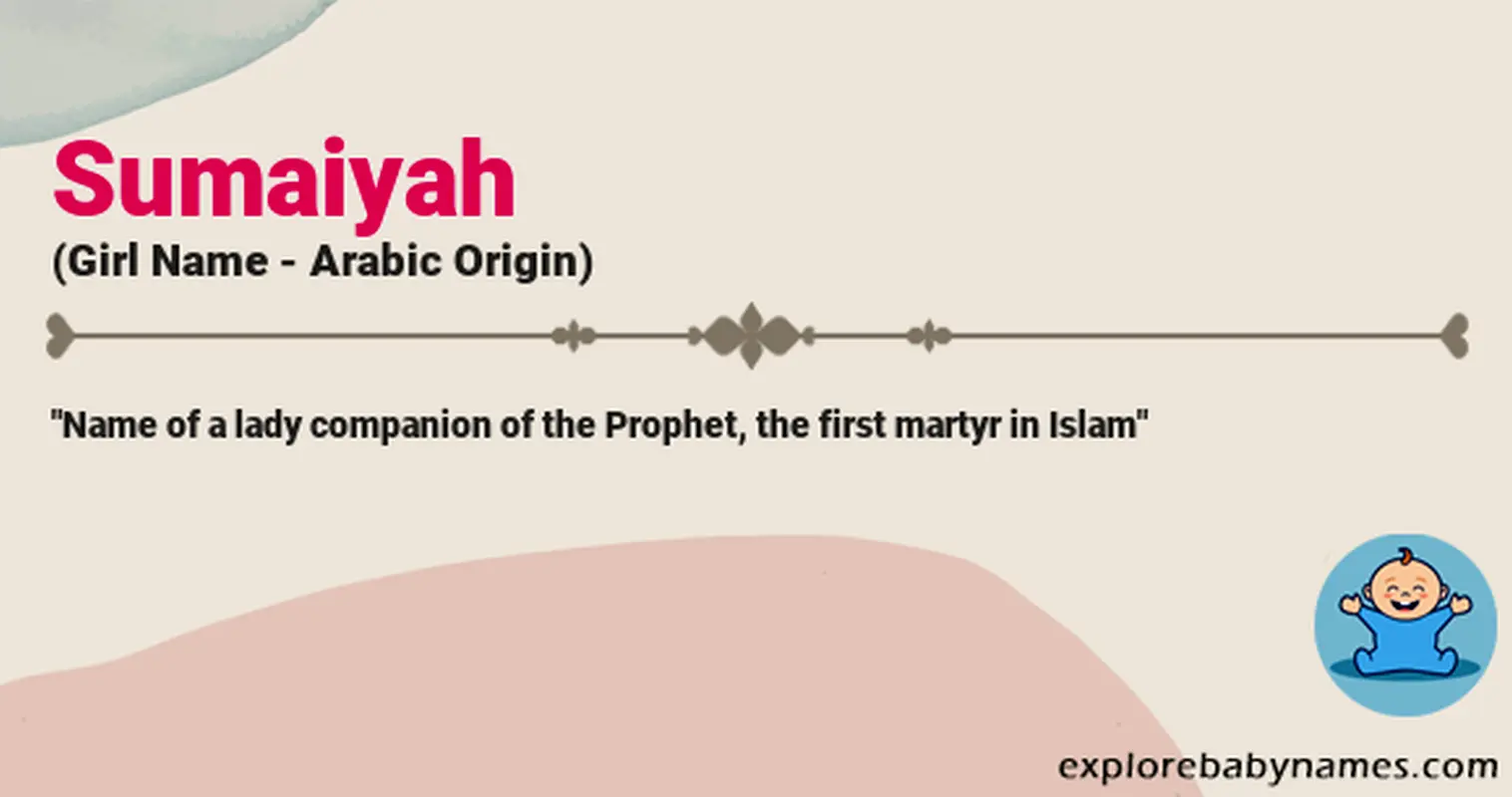 Meaning of Sumaiyah