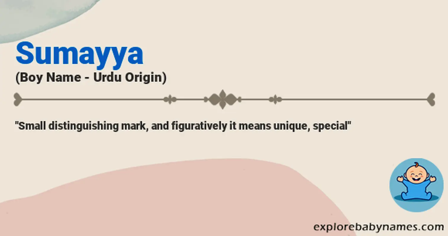 Meaning of Sumayya