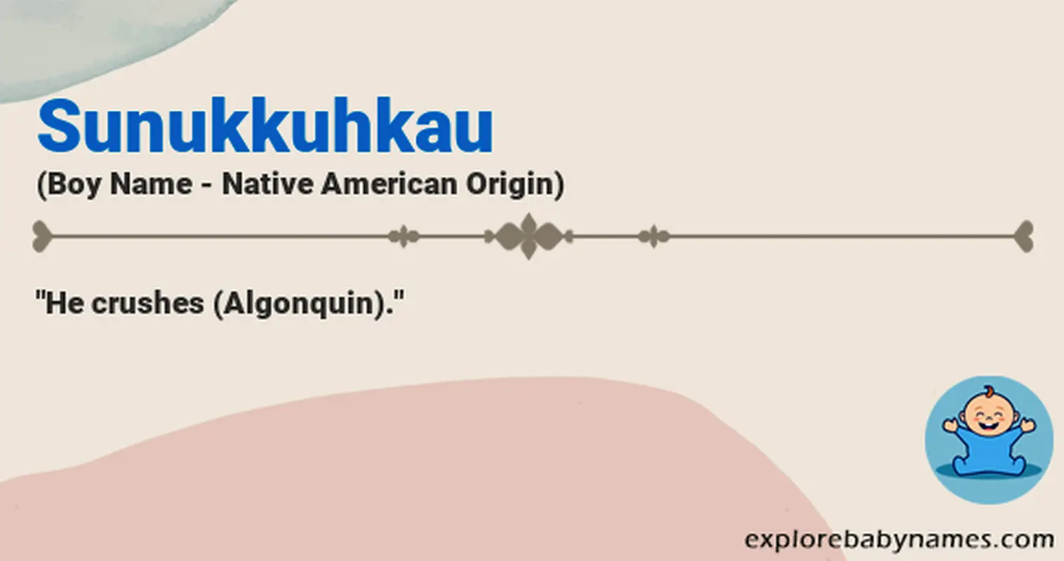 Meaning of Sunukkuhkau