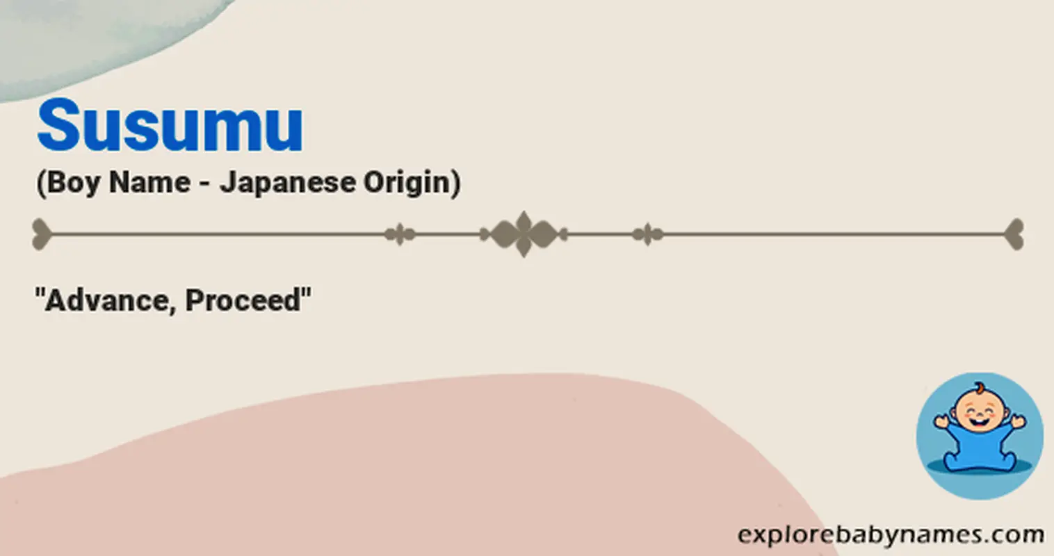Meaning of Susumu