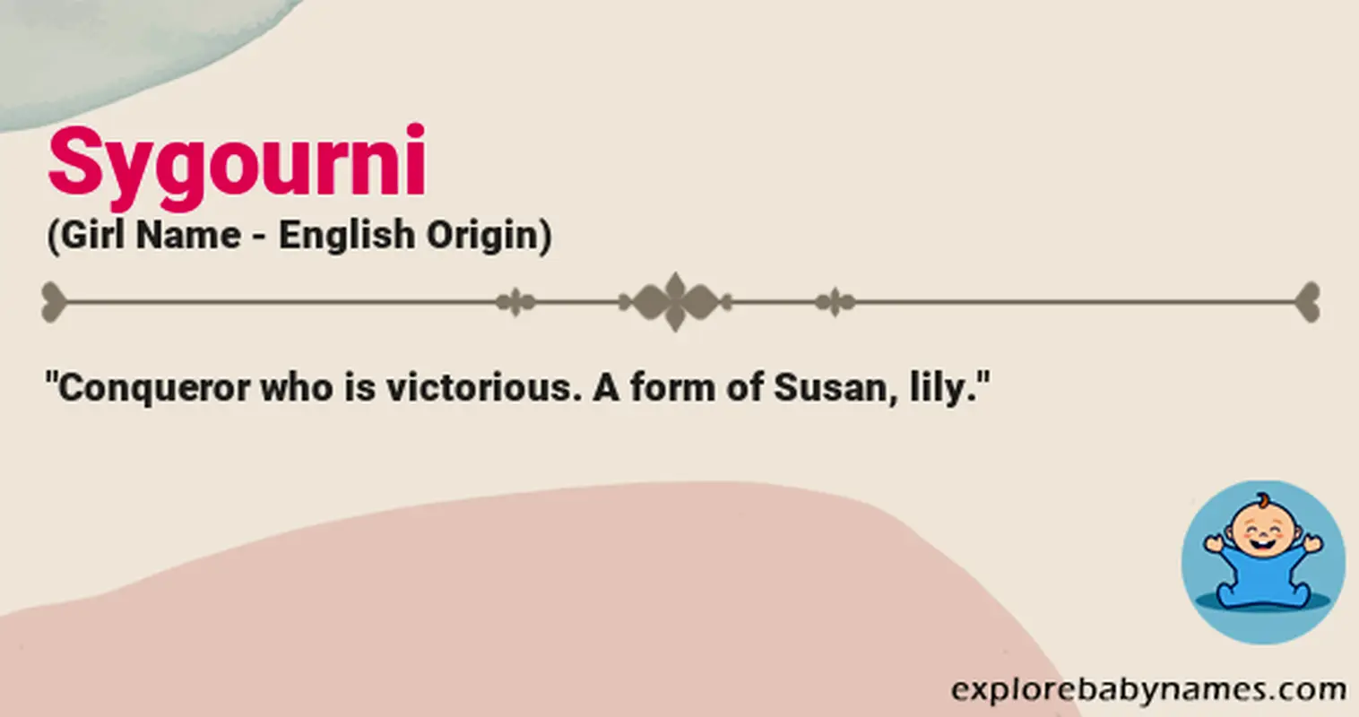 Meaning of Sygourni