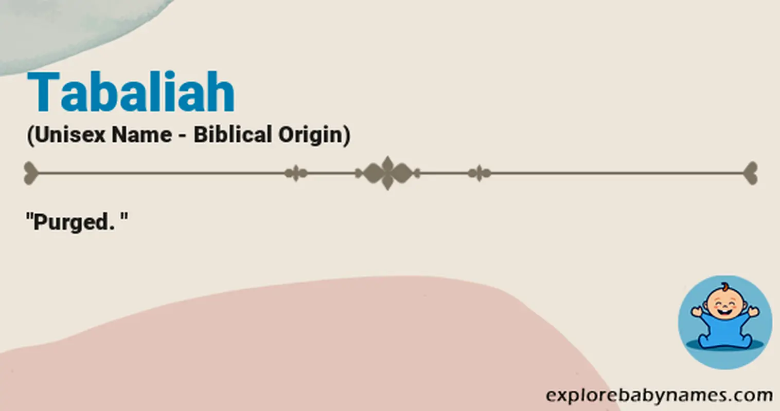 Meaning of Tabaliah
