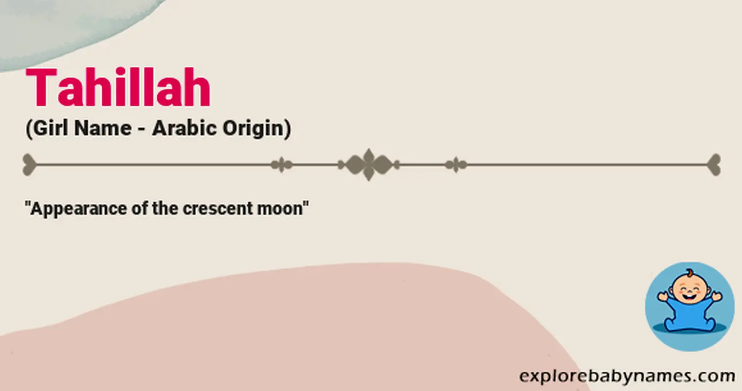 Meaning of Tahillah
