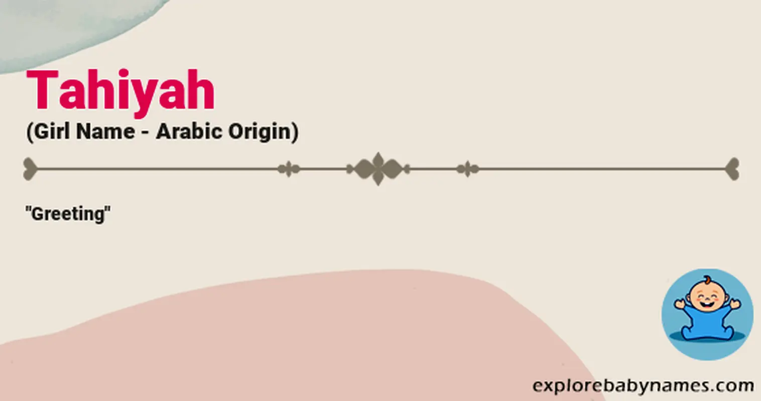Meaning of Tahiyah