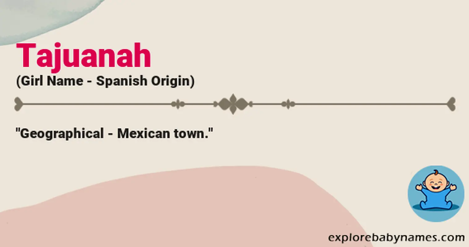Meaning of Tajuanah