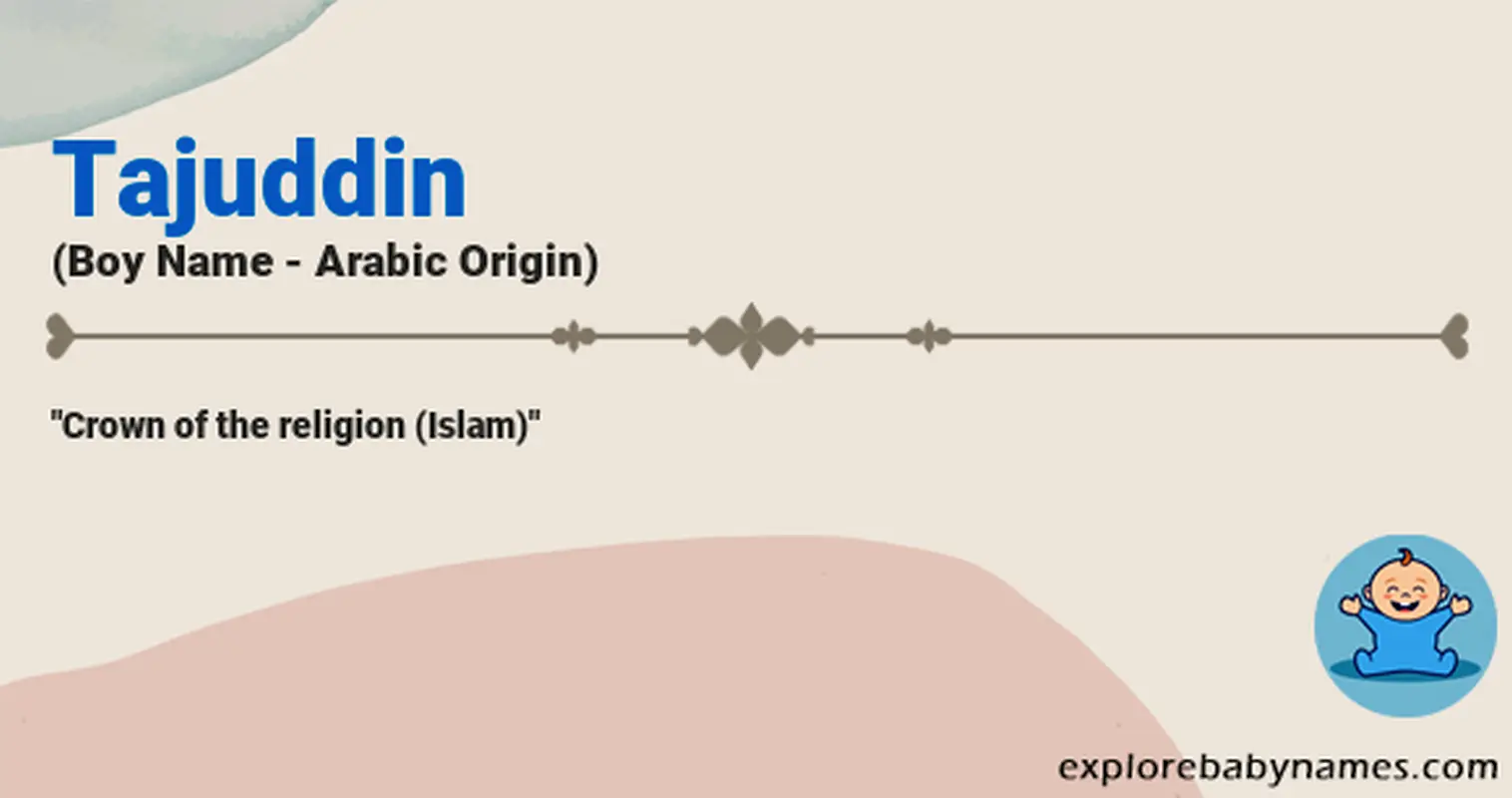 Meaning of Tajuddin