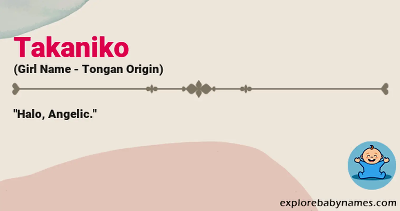 Meaning of Takaniko