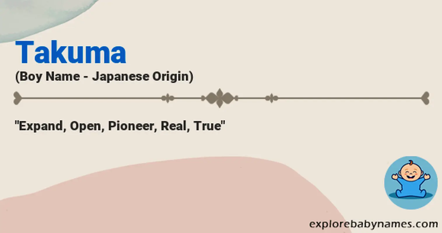 Meaning of Takuma